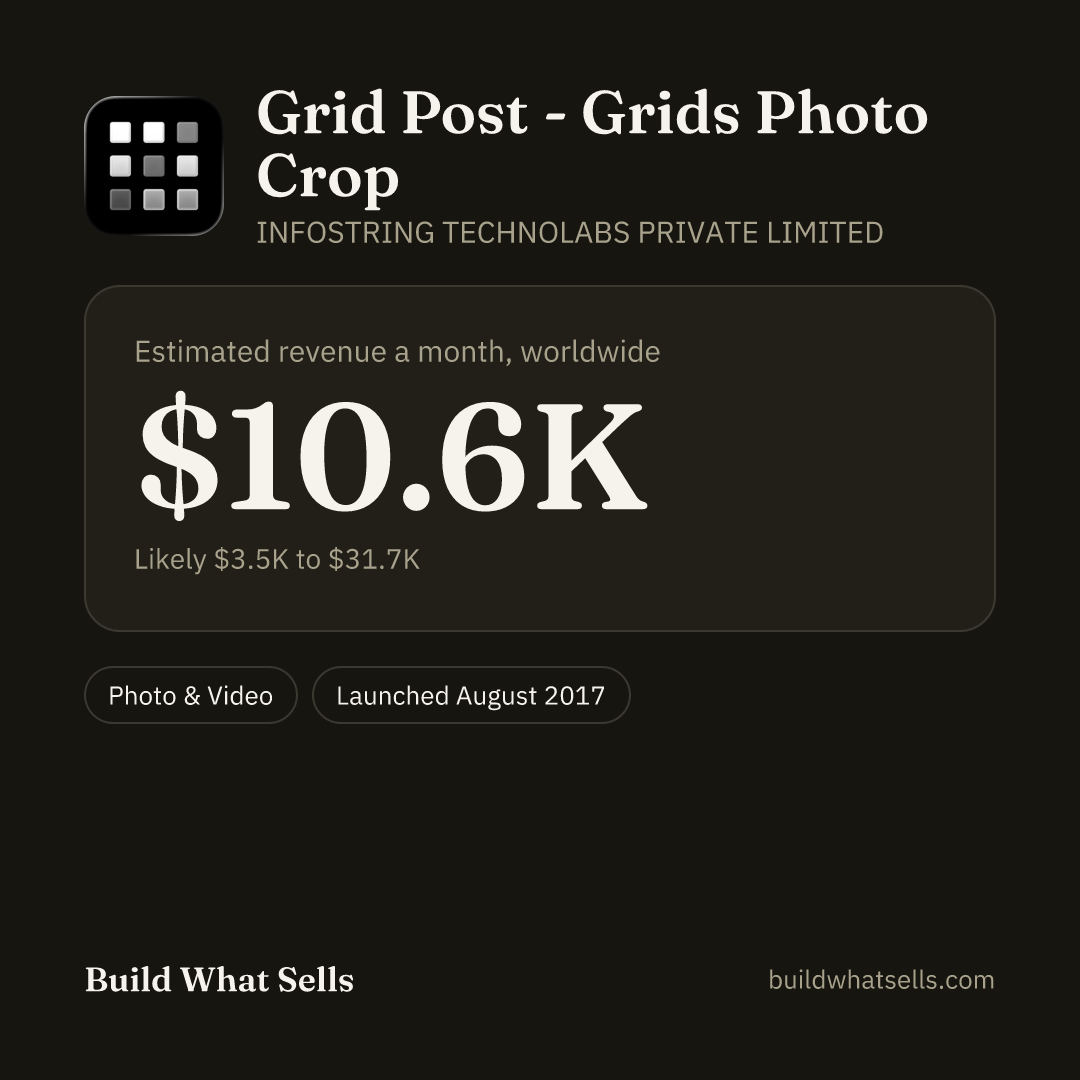 Square post, dark
